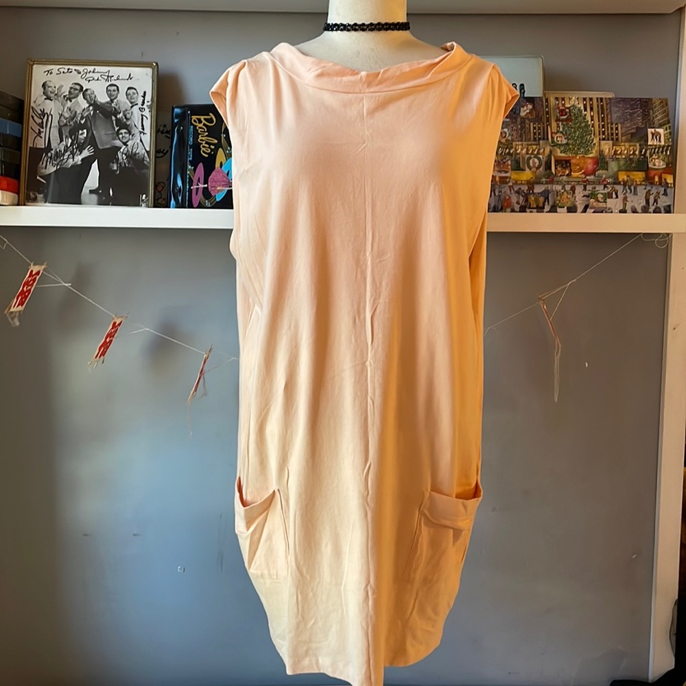 Theory cotton sleeveless dress M